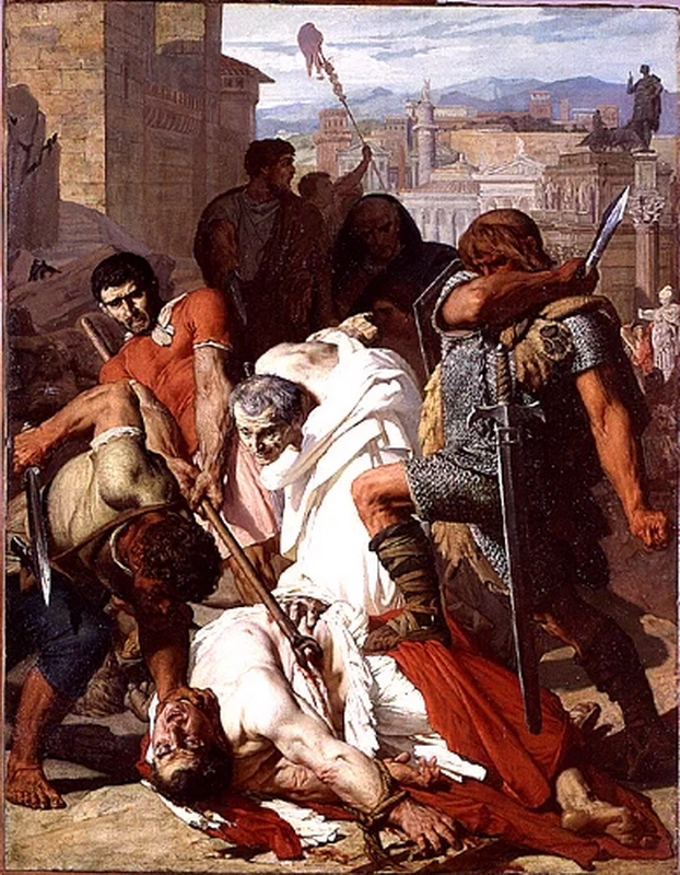 La morte di Vitellio - Musée des Beaux, Arts de la ville de Paris